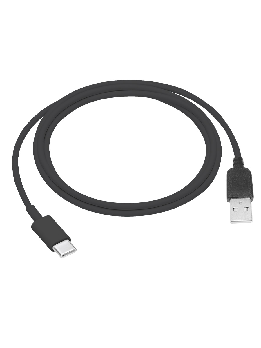 Cabo para recarga com conector USB-A para USB-C (1m)